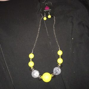 Yellow necklace